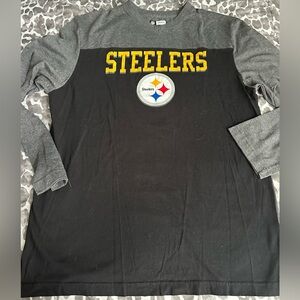 NFL official team apparel Pgh Steelers L/S top Sz LG